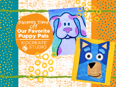 Kidcreate Studio - San Antonio. Parent's Time Off- Our Favorite Puppy Pals (3-12 Years)