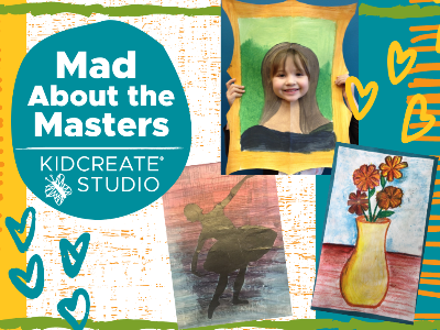 Kidcreate Studio - Newport News. Mad About the Masters Homeschool Weekly Class (7-12 Years)