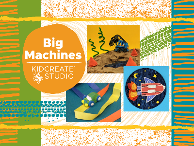 Kidcreate Studio - Bloomfield. Big Machines Weekly Class (18 Months-6 Years)