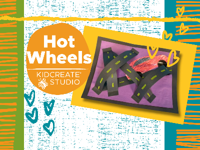 Kidcreate Studio - Fairfax Station. 50% OFF - Hot Wheels (18 Months - 6 Years)