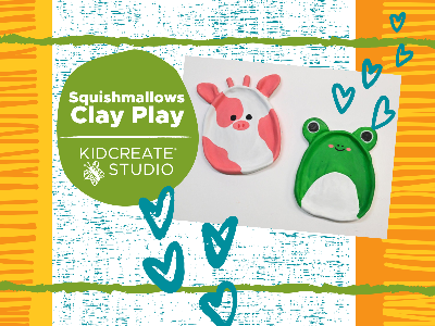 Kidcreate Studio - Eden Prairie. Squishmallows Clay Play Workshop (4-9 Years)