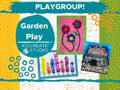 Kidcreate Studio - Alexandria. Artsy Playgroup - Garden Play (1-4 years)